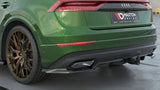 Maxton Design - Rear Splitter (with Vertical Bars) Audi Q8 MK1 (Facelift) Rear Diffuser Maxton Design royalty-bespoke.myshopify.com