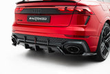 Maxton Design - Rear Splitter (with Vertical Bars) Audi RSQ8 MK1 (Facelift) - Royal Body Kits