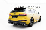 Maxton Design - Rear Splitter (with Vertical Bars) Audi SQ7 MK2 4M (Facelift) - Royal Body Kits