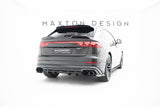 Maxton Design - Rear Splitter (with Vertical Bars) Audi Q8 S-Line / SQ8 (Facelift) Rear Diffuser Maxton Design royalty-bespoke.myshopify.com