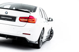 Maxton Design - Rear Splitter (with Vertical Bars) BMW Series 3 Sportline Sedan F30 / Touring F31 - Royal Body Kits