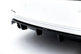 Maxton Design - Rear Splitter (with Vertical Bars) BMW Series 3 Sportline Sedan F30 / Touring F31 - Royal Body Kits