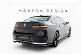Maxton Design - Rear Splitter (with Vertical Bars) BMW Series 7 G70 - Royal Body Kits