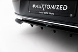 Maxton Design - Rear Splitter (with Vertical Bars) BMW Series 7 G70 - Royal Body Kits