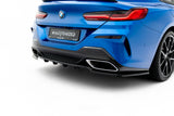 Maxton Design - Rear Splitter (with Vertical Bars) BMW Series 8 M-Pack Coupe G15