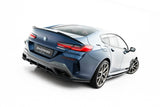 Maxton Design - Rear Splitter (with Vertical Bars) BMW Series 8 M-Pack Gran Coupe G16 - Royal Body Kits