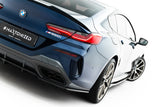 Maxton Design - Rear Splitter (with Vertical Bars) BMW Series 8 M-Pack Gran Coupe G16 - Royal Body Kits