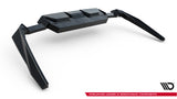 Maxton Design - Rear Splitter (with Vertical Bars) BMW M5 Sedan / Touring G90 - Royal Body Kits