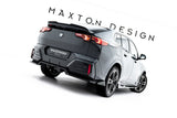 Maxton Design - Rear Splitter (with Vertical Bars) BMW X2 M-Pack / iX2 U10 - Royal Body Kits