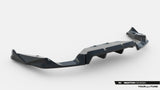 Maxton Design - Rear Splitter (with Vertical Bars) BMW X2 M35i U10 - Royal Body Kits