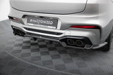 Maxton Design - Rear Splitter (with Vertical Bars) BMW X4M F98 Rear Diffuser Maxton Design royalty-bespoke.myshopify.com