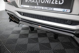 Maxton Design - Rear Splitter (with Vertical Bars) BMW X4M F98 Rear Diffuser Maxton Design royalty-bespoke.myshopify.com