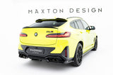 Maxton Design - Rear Splitter (with Vertical Bars) BMW X4M F98 (Facelift) - Royal Body Kits
