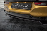 Maxton Design - Rear Splitter (with Vertical Bars) BMW i3 S MK1 (Facelift) - Royal Body Kits