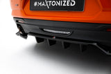 Maxton Design - Rear Splitter (with Vertical Bars) Chevrolet Camaro SS MK6 (Facelift) - Royal Body Kits
