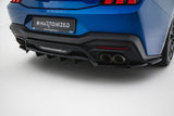 Maxton Design - Rear Splitter (with Vertical Bars) Ford Mustang GT MK7 - Royal Body Kits