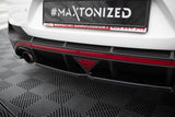 Maxton Design - Rear Splitter (With Vertical Bars) Hyundai I30N MK3 Fastback - Royal Body Kits