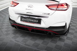 Maxton Design - Rear Splitter (With Vertical Bars) Hyundai I30N MK3 Fastback - Royal Body Kits