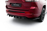 Maxton Design - Rear Splitter (with Vertical Bars) Jeep Grand Cherokee L MK5 - Royal Body Kits
