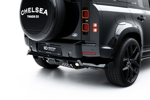 Maxton Design - Rear Splitter (with Vertical Bars) Land Rover Defender MK4 - Royal Body Kits