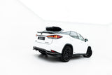 Maxton Design - Rear Splitter (with Vertical Bars) Lexus RX F-Sport MK4 (Facelift) - Royal Body Kits