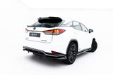 Maxton Design - Rear Splitter (with Vertical Bars) Lexus RX F-Sport MK4 (Facelift) - Royal Body Kits