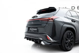 Maxton Design - Rear Splitter (with Vertical Bars) Lexus UX F-Sport MK1 - Royal Body Kits