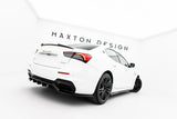 Maxton Design - Rear Splitter (with Vertical Bars) Maserati Ghibli Modena MK3 (Facelift) - Royal Body Kits