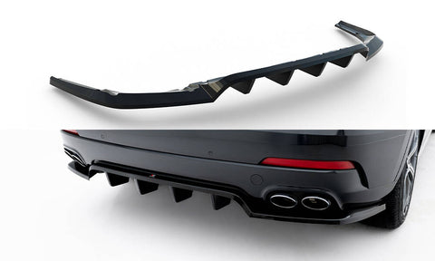 Maxton Design - Rear Splitter (with Vertical Bars) Maserati Levante GT MK1 (Facelift) - Royal Body Kits