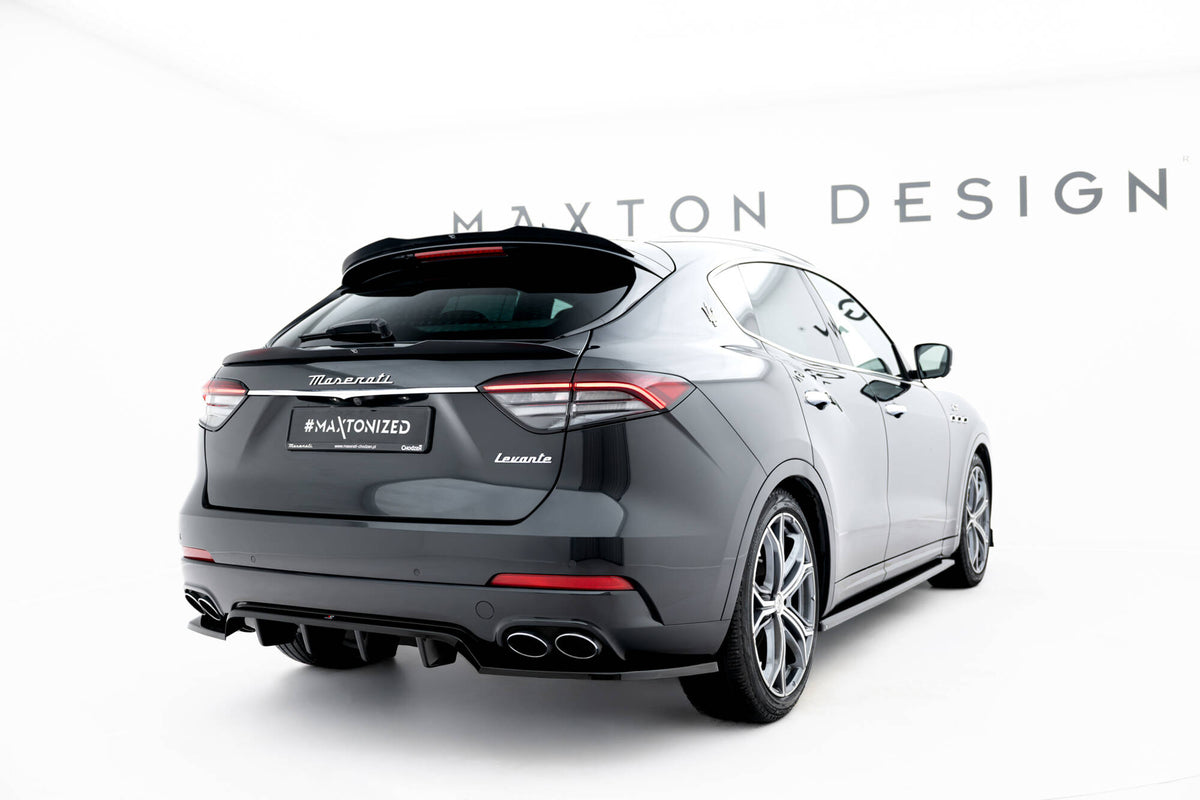 Maxton Design - Rear Splitter (with Vertical Bars) Maserati Levante GT ...