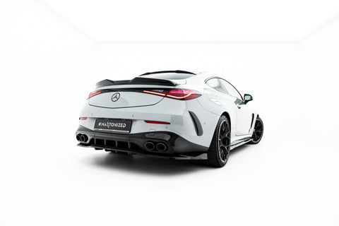 Maxton Design - Rear Splitter (with Vertical Bars) Mercedes Benz CLE53 AMG Aero C236 - Royal Body Kits