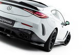 Maxton Design - Rear Splitter (with Vertical Bars) Mercedes Benz CLE53 AMG Aero C236 - Royal Body Kits
