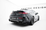Maxton Design - Rear Splitter (with Vertical Bars) Mercedes Benz CLE53 AMG C236 without Aero Pack - Royal Body Kits