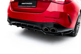 Maxton Design - Rear Splitter (with Vertical Bars) Mercedes Benz E53 AMG Sedan / Estate W214 - Royal Body Kits