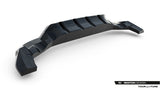 Maxton Design - Rear Splitter (with Vertical Bars) Mercedes Benz GLA35 AMG H247 (Facelift) - Royal Body Kits
