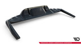 Maxton Design - Rear Splitter (with Vertical Bars) Mercedes Benz GLC43 AMG X254 - Royal Body Kits