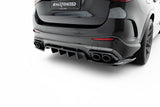 Maxton Design - Rear Splitter (with Vertical Bars) Mercedes Benz GLC43 AMG X254 - Royal Body Kits