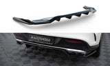 Maxton Design - Central Rear Splitter (with Vertical Bars) Mercedes Benz GLE43 AMG Coupe C292 Rear Diffuser Maxton Design royalty-bespoke.myshopify.com