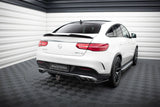 Maxton Design - Central Rear Splitter (with Vertical Bars) Mercedes Benz GLE43 AMG Coupe C292 Rear Diffuser Maxton Design royalty-bespoke.myshopify.com