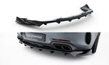 Maxton Design - Rear Splitter (with Vertical Bars) Mercedes Benz AMG GTC C190 (Facelift) - Royal Body Kits