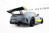 Maxton Design - Rear Splitter (with Vertical Bars) Mercedes Benz AMG GTC C190 (Facelift) - Royal Body Kits