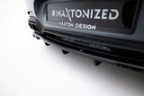Maxton Design - Rear Splitter (with Vertical Bars) Mercedes Benz AMG GTC C190 (Facelift) - Royal Body Kits