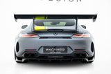 Maxton Design - Rear Splitter (with Vertical Bars) Mercedes Benz AMG GTC C190 (Facelift) - Royal Body Kits
