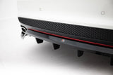 Maxton Design - Rear Splitter (with Vertical Bars) Mercedes Benz CLA-Class AMG-Line C117 Rear Diffuser Maxton Design royalty-bespoke.myshopify.com