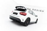 Maxton Design - Rear Splitter (with Vertical Bars) Mercedes Benz GLA 45 AMG X156 (Facelift) - Royal Body Kits