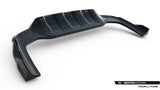 Maxton Design - Rear Splitter (with Vertical Bars) Mercedes Benz GLC-Class Coupe C254