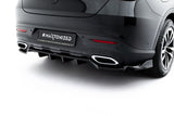 Maxton Design - Rear Splitter (with Vertical Bars) Mercedes Benz GLC-Class Coupe C254