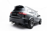 Maxton Design - Rear Splitter (with Vertical Bars) Mercedes Benz GLS-Class AMG-Line X167 (Facelift) - Royal Body Kits