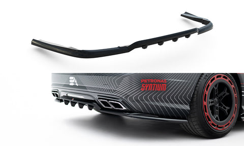 Maxton Design - Rear Splitter (with Vertical Bars) Mercedes Benz SL63 AMG R231 - Royal Body Kits