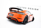Maxton Design - Rear Splitter (with Vertical Bars) Porsche 718 Cayman GTS 982C - Royal Body Kits
